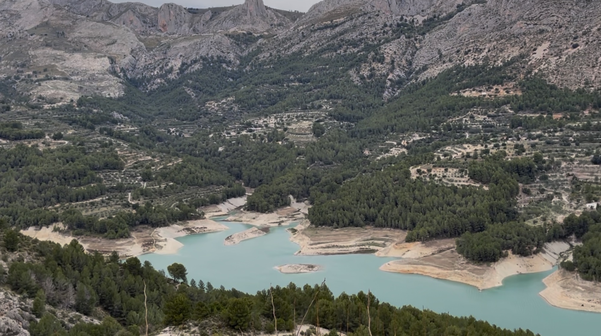 Guadalest reservoir